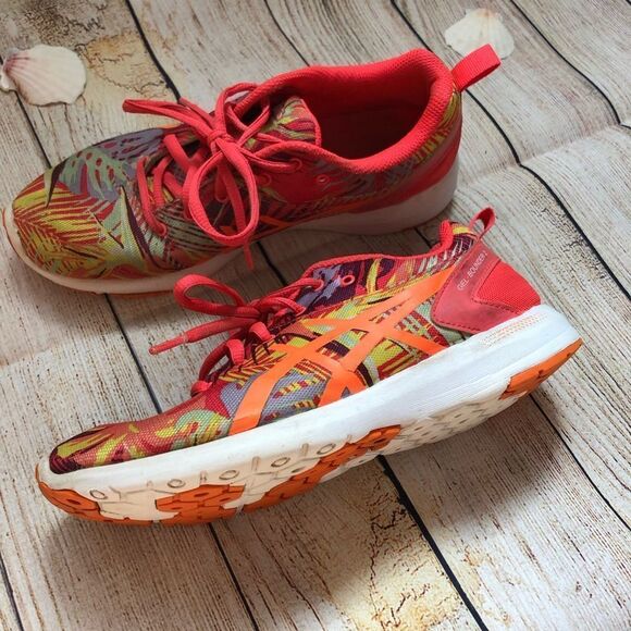 Asics Gel-Bounder 2 GS Diva Pink/Hot Orange - Picture 4 of 8